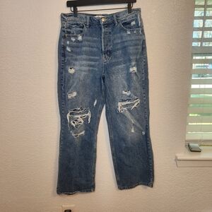 Willow+Root distressed the vintage dad jean size  32 denim